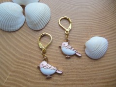 Náušnice houkání z lesa