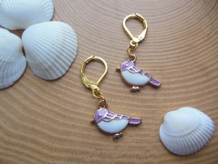 Náušnice houkání z lesa