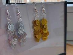 Náušnice houkání z lesa