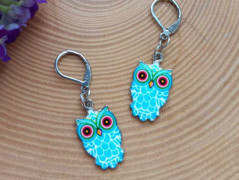 Náušnice houkání z lesa