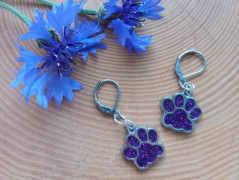 Náušnice houkání z lesa