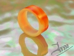 GRin 4D - skleněný prsten