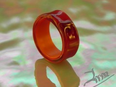 GRin 4D - skleněný prsten