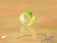 GRin 4D - skleněný prsten