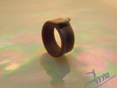 GRin 4D - skleněný prsten