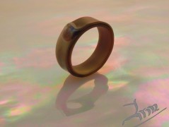 GRin 4D - skleněný prsten