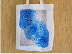 Len + bavlna  + mandala- v.46