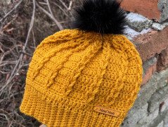 Červený náramek s korálkem S. Steel