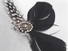 OZDOBA S FRANCOUZSKÝM ZÁVOJEM