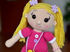 Panenka Amálka - návod na háčkování