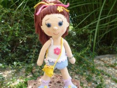 Panenka Amálka - návod na háčkování