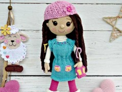 Panenka Amálka - návod na háčkování