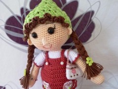 Panenka Amálka - návod na háčkování