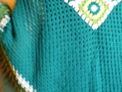 Morušový - háčkovaný šátek