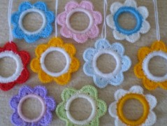 Morušový - háčkovaný šátek