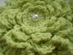 Morušový - háčkovaný šátek