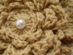 Morušový - háčkovaný šátek