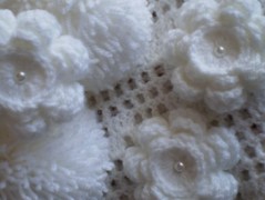 Morušový - háčkovaný šátek