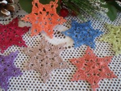 Morušový - háčkovaný šátek