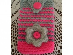 Morušový - háčkovaný šátek