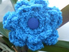 Morušový - háčkovaný šátek