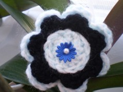 Morušový - háčkovaný šátek