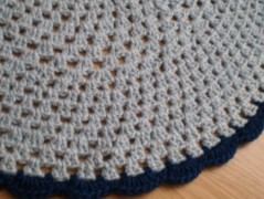 Morušový - háčkovaný šátek