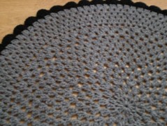 Morušový - háčkovaný šátek