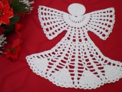 Morušový - háčkovaný šátek