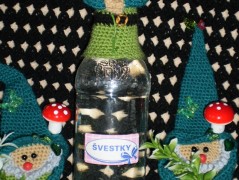 Morušový - háčkovaný šátek