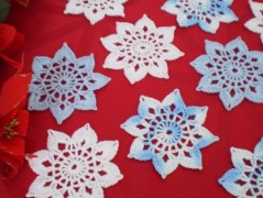 Morušový - háčkovaný šátek