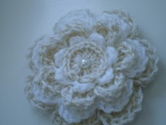 Morušový - háčkovaný šátek