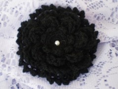 Morušový - háčkovaný šátek