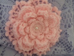 Morušový - háčkovaný šátek