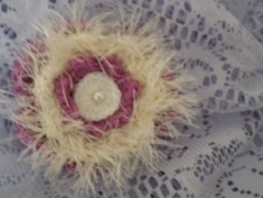 Morušový - háčkovaný šátek