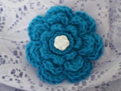 Morušový - háčkovaný šátek