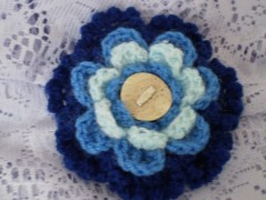 Morušový - háčkovaný šátek