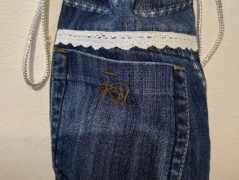 Morušový - háčkovaný šátek