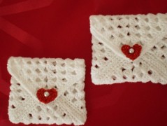 Morušový - háčkovaný šátek