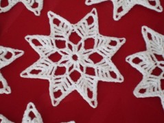 Morušový - háčkovaný šátek