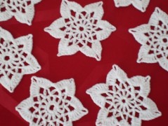 Morušový - háčkovaný šátek