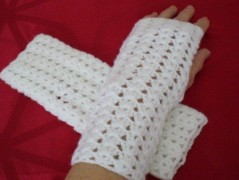 Morušový - háčkovaný šátek