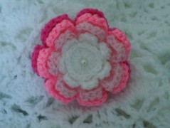 Morušový - háčkovaný šátek