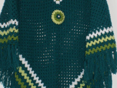 Morušový - háčkovaný šátek