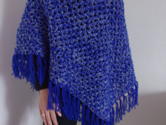 Morušový - háčkovaný šátek