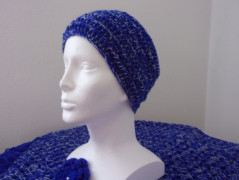 Morušový - háčkovaný šátek