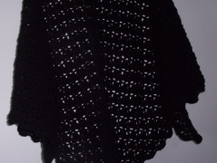 Morušový - háčkovaný šátek