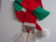 Morušový - háčkovaný šátek