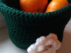 Morušový - háčkovaný šátek