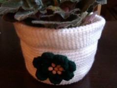 Morušový - háčkovaný šátek